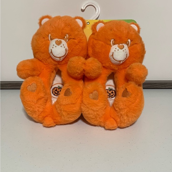 Care Bears "Trick or Sweet" Halloween-Themed Slippers-Size M (6.5-7.5) New - Picture 1 of 14